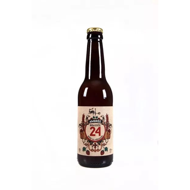 Bière Ambrée "Brassée 24" - 5°