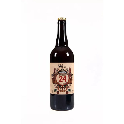 Bière Ambrée "Brassée 24" - 5°