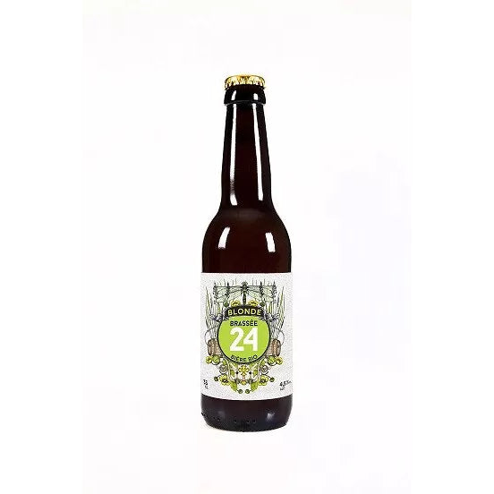Bière Blonde BIO "Brassée 24" - 4,5°