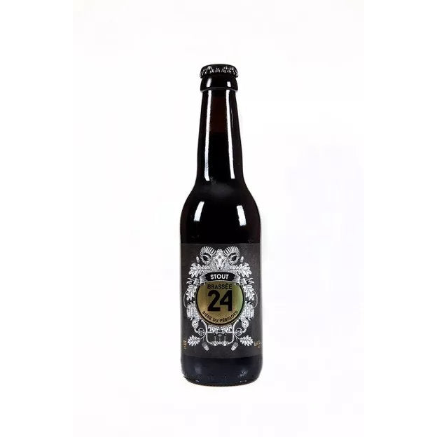 Bière Stout "Brassée 24" - 6,6°