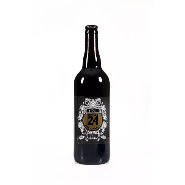 Bière Stout "Brassée 24" - 6,6°